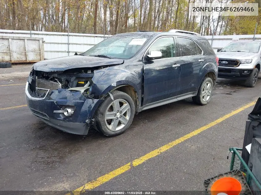 2GNFLHE34F6269466 2015 Chevrolet Equinox Ltz