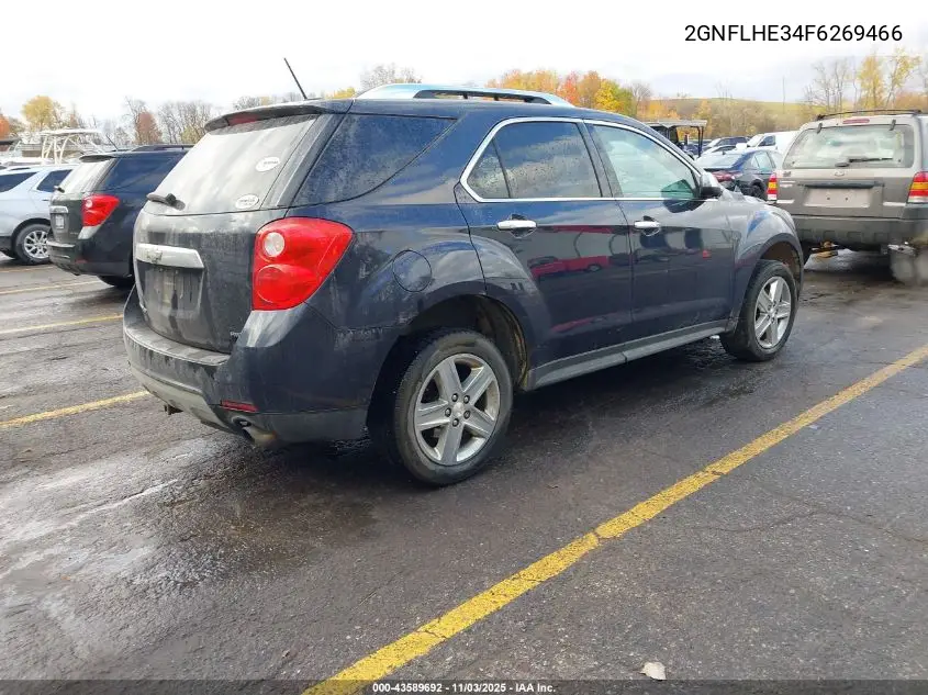 2GNFLHE34F6269466 2015 Chevrolet Equinox Ltz