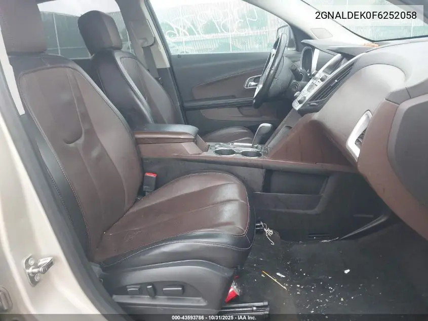 2GNALDEK0F6252058 2015 Chevrolet Equinox Ltz