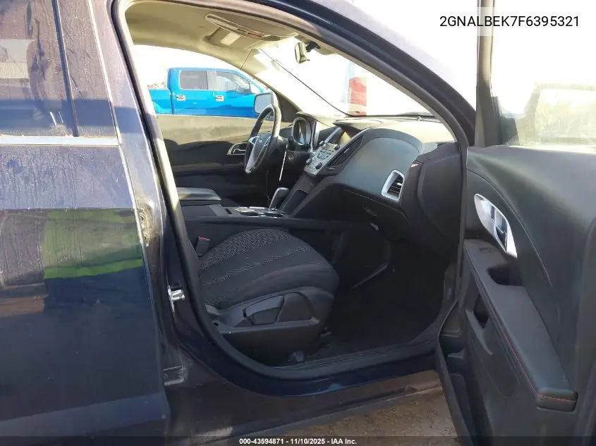 2GNALBEK7F6395321 2015 Chevrolet Equinox 1Lt