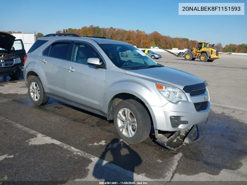 2GNALBEK8F1151593 2015 Chevrolet Equinox 1Lt