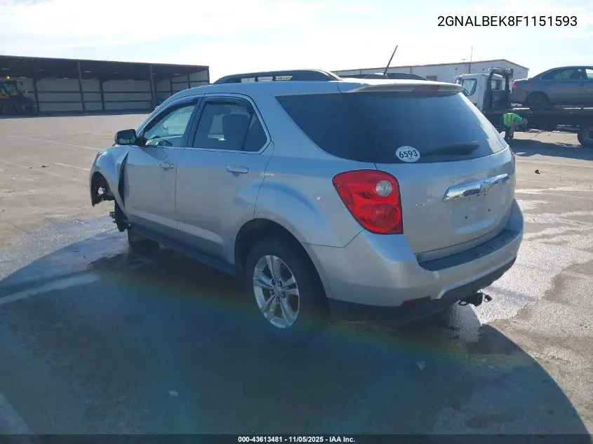 2GNALBEK8F1151593 2015 Chevrolet Equinox 1Lt