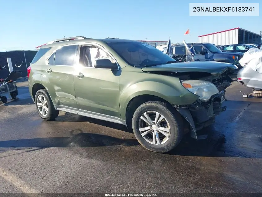 2GNALBEKXF6183741 2015 Chevrolet Equinox 1Lt