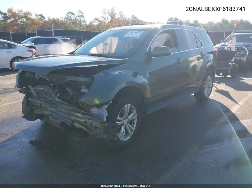 2GNALBEKXF6183741 2015 Chevrolet Equinox 1Lt