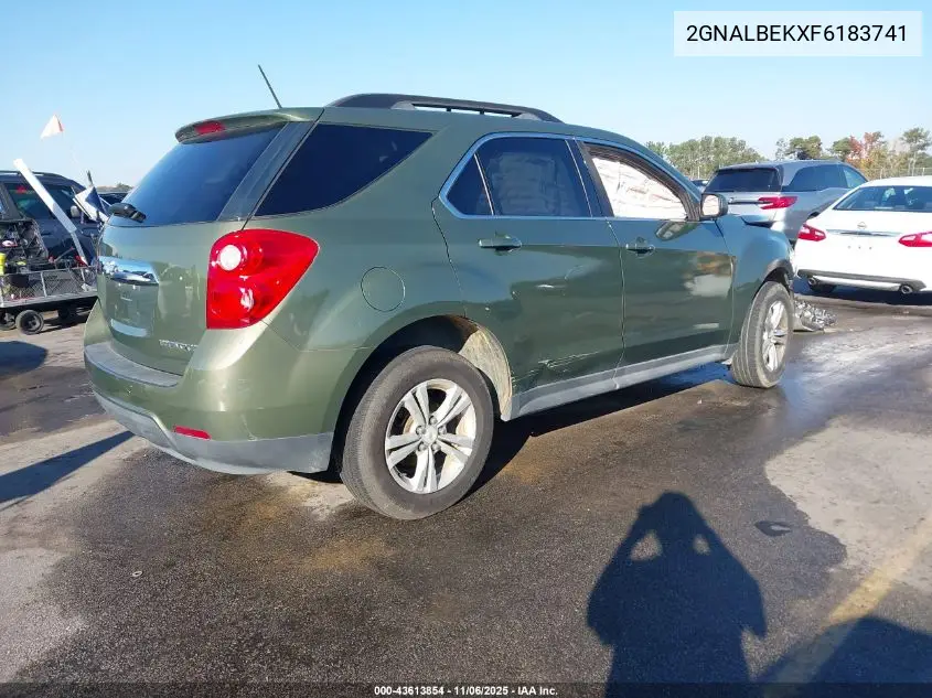 2GNALBEKXF6183741 2015 Chevrolet Equinox 1Lt