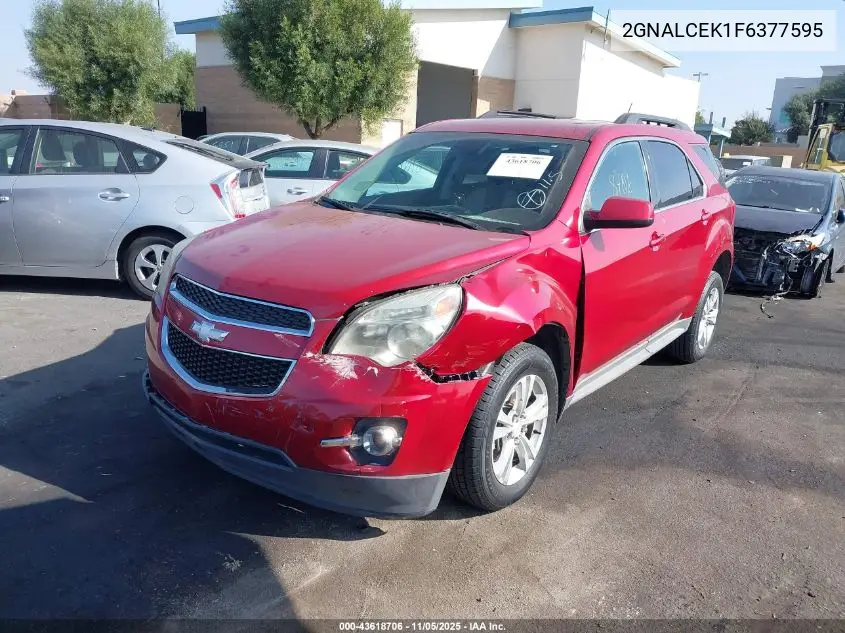 2GNALCEK1F6377595 2015 Chevrolet Equinox 2Lt