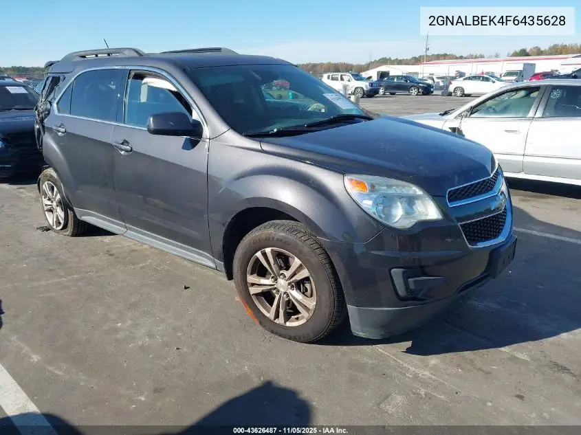 2GNALBEK4F6435628 2015 Chevrolet Equinox 1Lt