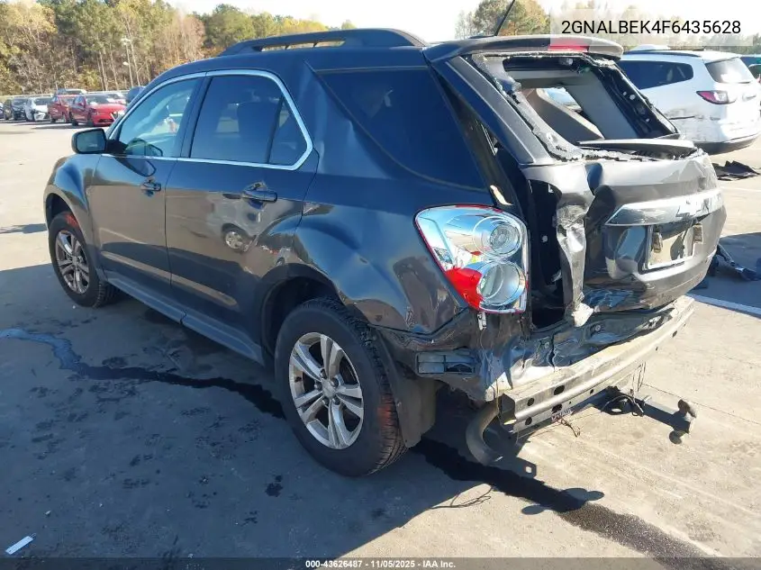 2GNALBEK4F6435628 2015 Chevrolet Equinox 1Lt