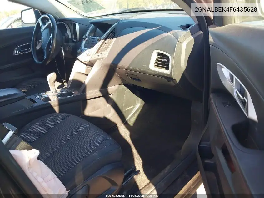 2GNALBEK4F6435628 2015 Chevrolet Equinox 1Lt