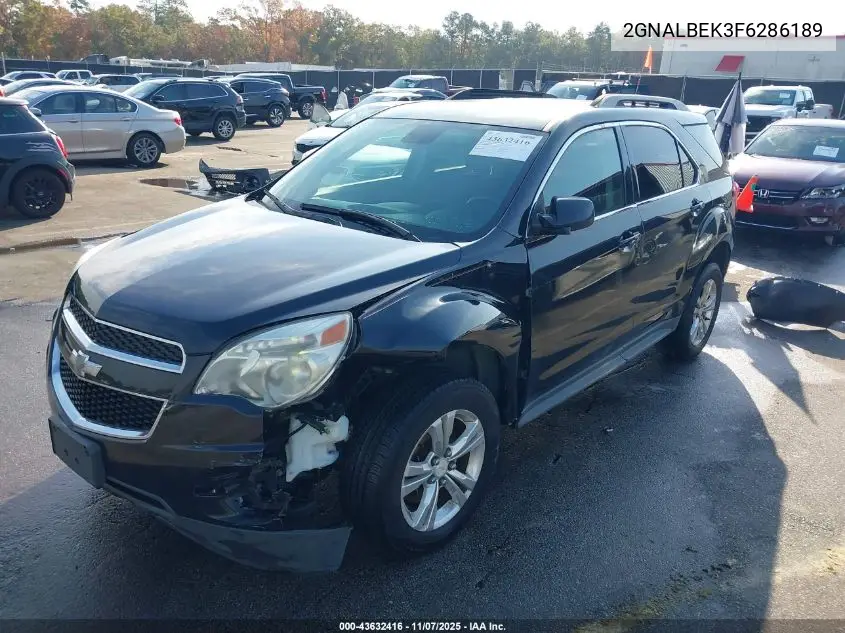 2GNALBEK3F6286189 2015 Chevrolet Equinox 1Lt