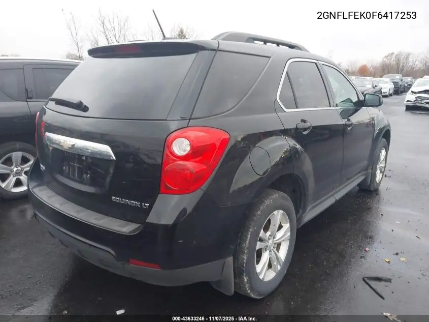 2GNFLFEK0F6417253 2015 Chevrolet Equinox 1Lt