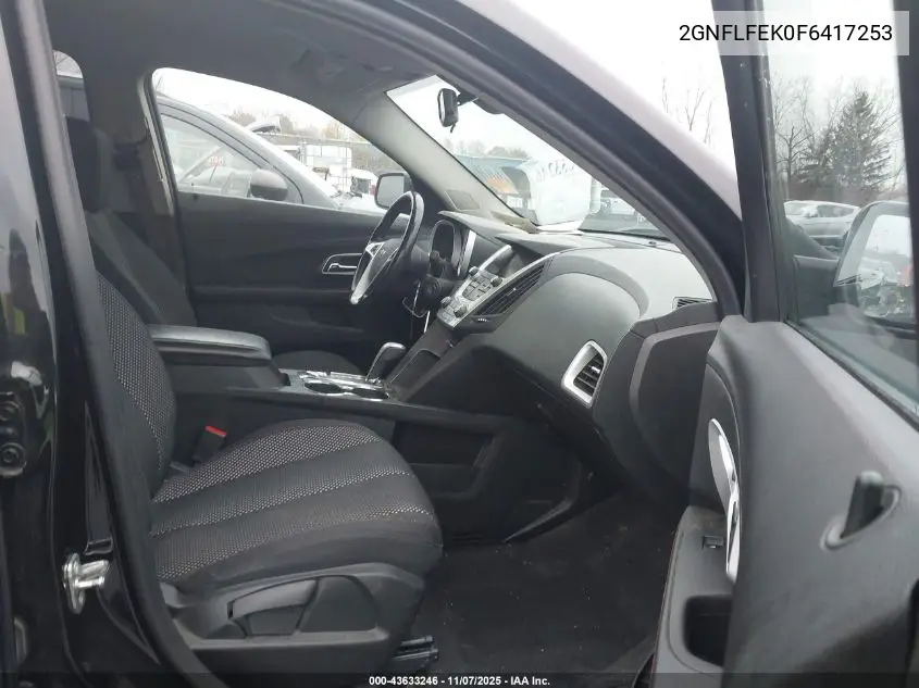 2GNFLFEK0F6417253 2015 Chevrolet Equinox 1Lt