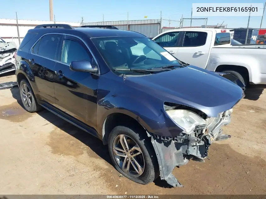 2GNFLFEK8F6165901 2015 Chevrolet Equinox 1Lt