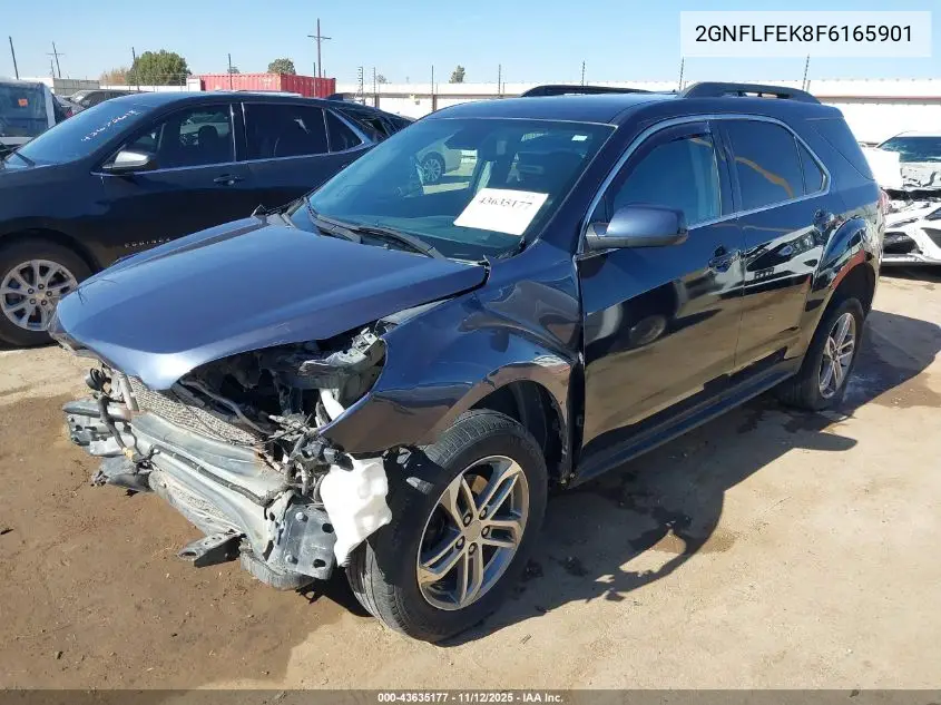 2GNFLFEK8F6165901 2015 Chevrolet Equinox 1Lt