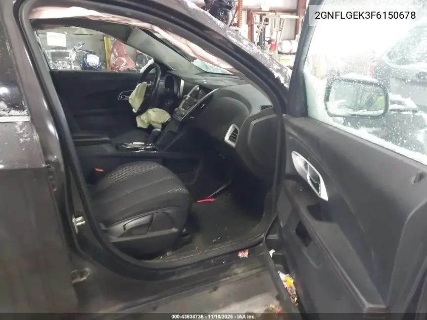 2GNFLGEK3F6150678 2015 Chevrolet Equinox 2Lt