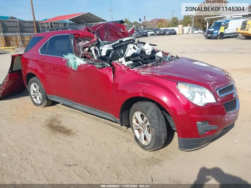 2GNALBEK0F1145304 2015 Chevrolet Equinox 1Lt