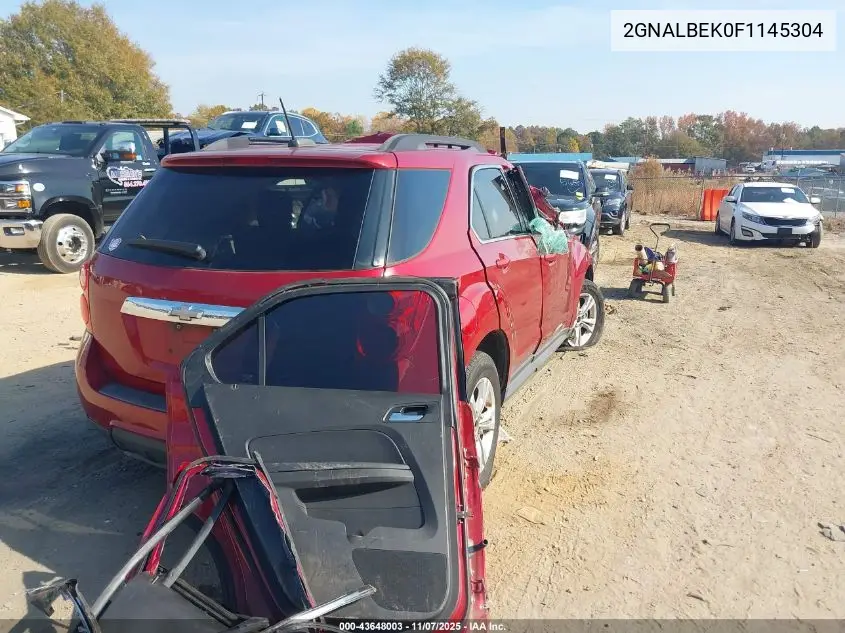 2GNALBEK0F1145304 2015 Chevrolet Equinox 1Lt