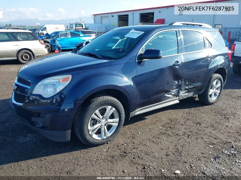2GNFLFEK7F6287925 2015 Chevrolet Equinox 1Lt