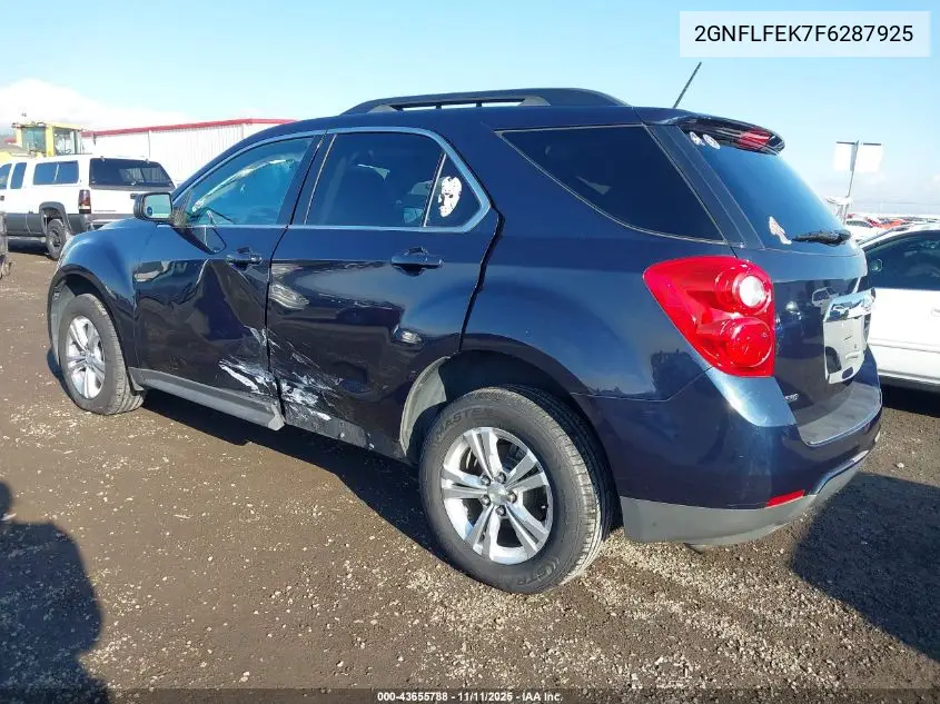 2GNFLFEK7F6287925 2015 Chevrolet Equinox 1Lt