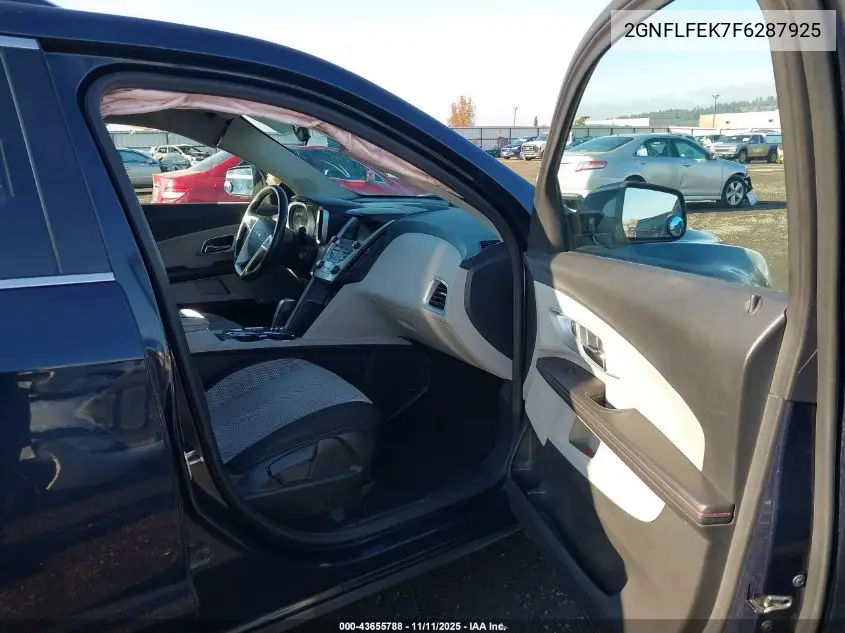 2GNFLFEK7F6287925 2015 Chevrolet Equinox 1Lt