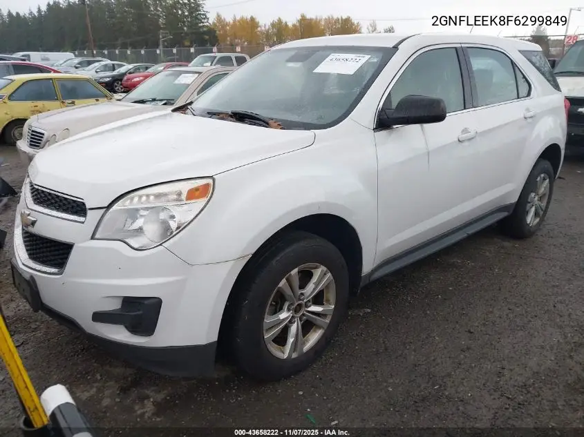 2GNFLEEK8F6299849 2015 Chevrolet Equinox Ls