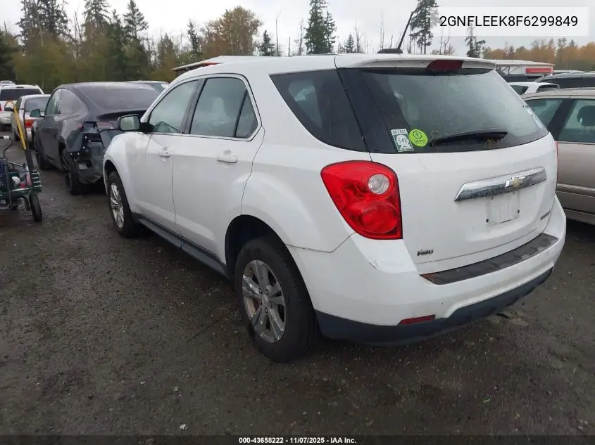 2GNFLEEK8F6299849 2015 Chevrolet Equinox Ls