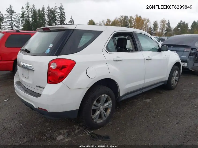 2GNFLEEK8F6299849 2015 Chevrolet Equinox Ls