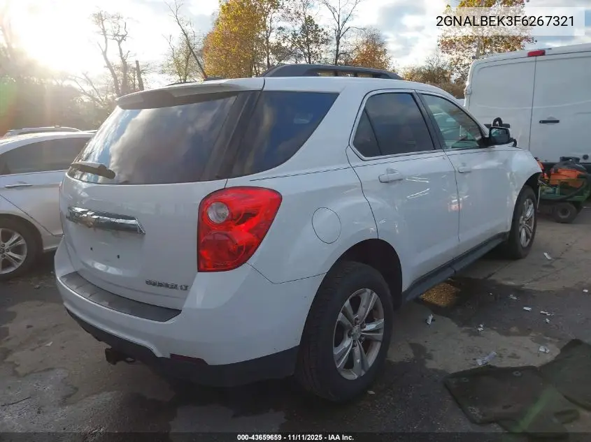 2GNALBEK3F6267321 2015 Chevrolet Equinox 1Lt