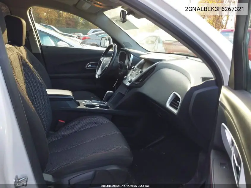 2GNALBEK3F6267321 2015 Chevrolet Equinox 1Lt