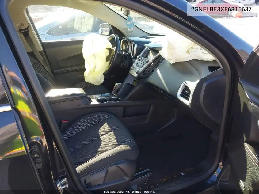 2GNFLBE3XF6315637 2015 Chevrolet Equinox 1Lt