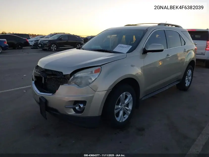 2GNALBEK4F6382039 2015 Chevrolet Equinox 1Lt