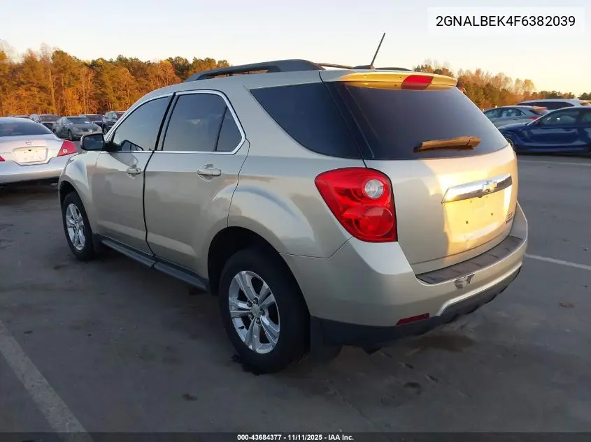 2GNALBEK4F6382039 2015 Chevrolet Equinox 1Lt