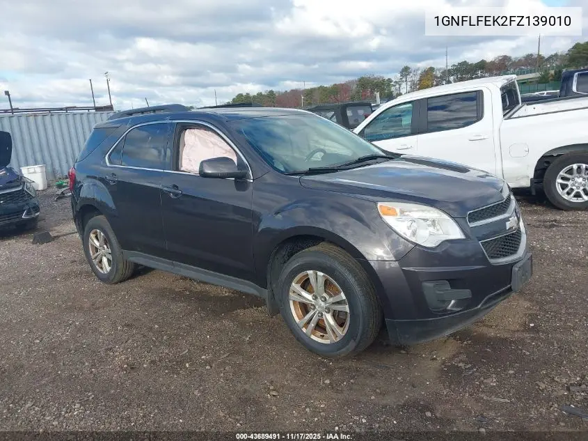 1GNFLFEK2FZ139010 2015 Chevrolet Equinox 1Lt