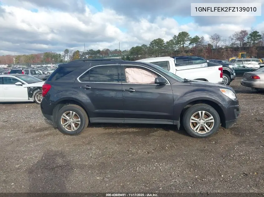 1GNFLFEK2FZ139010 2015 Chevrolet Equinox 1Lt