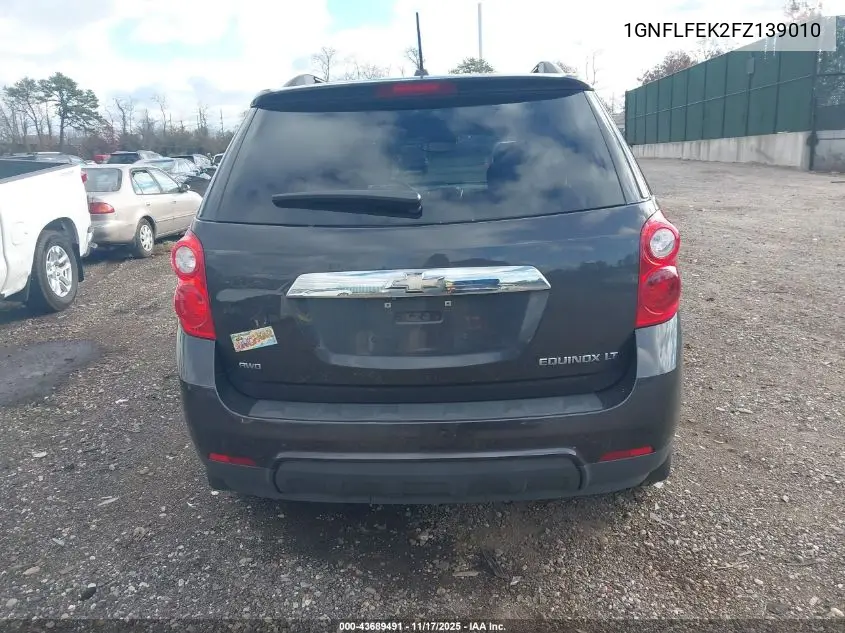 1GNFLFEK2FZ139010 2015 Chevrolet Equinox 1Lt