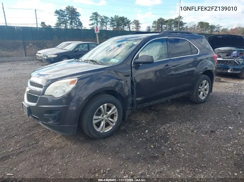 1GNFLFEK2FZ139010 2015 Chevrolet Equinox 1Lt