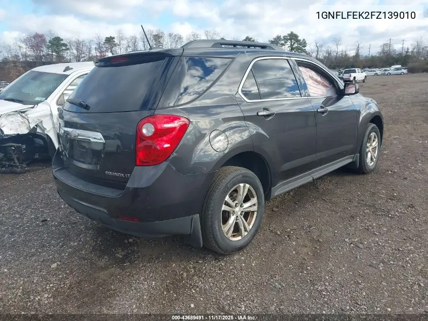 1GNFLFEK2FZ139010 2015 Chevrolet Equinox 1Lt