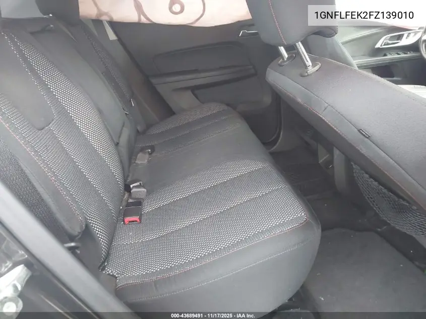 1GNFLFEK2FZ139010 2015 Chevrolet Equinox 1Lt