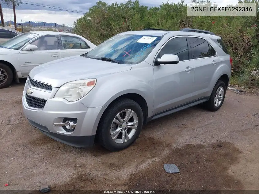 2GNFLGEK8F6292346 2015 Chevrolet Equinox 2Lt