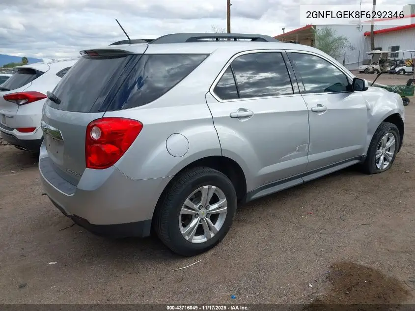 2GNFLGEK8F6292346 2015 Chevrolet Equinox 2Lt