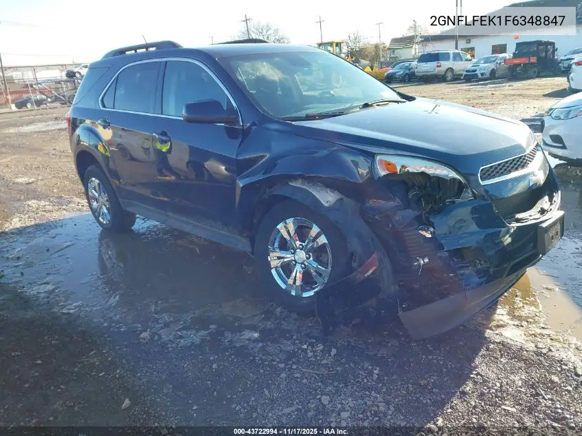 2GNFLFEK1F6348847 2015 Chevrolet Equinox 1Lt