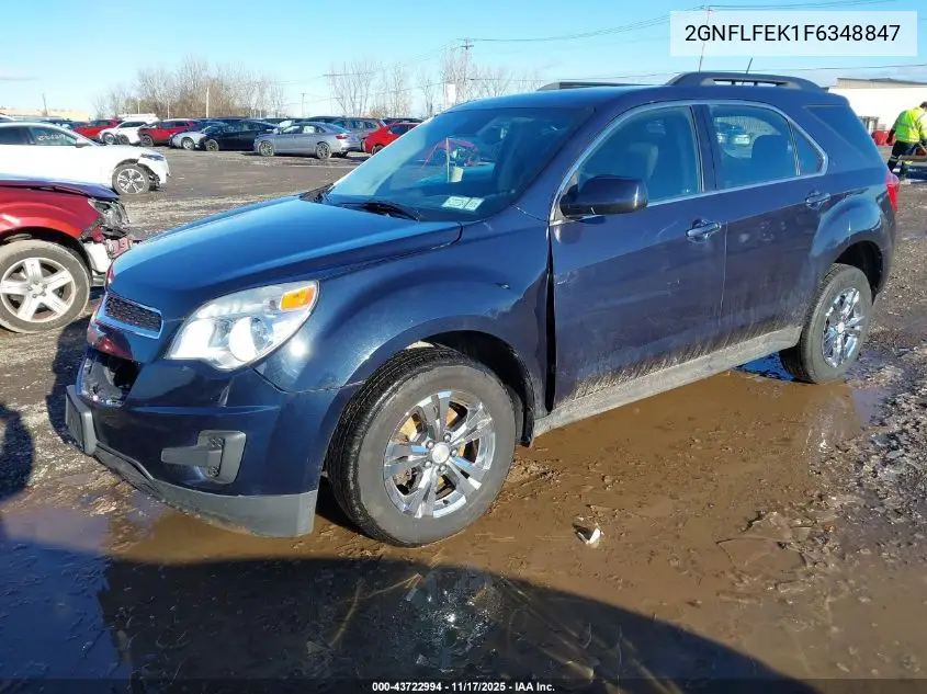 2GNFLFEK1F6348847 2015 Chevrolet Equinox 1Lt