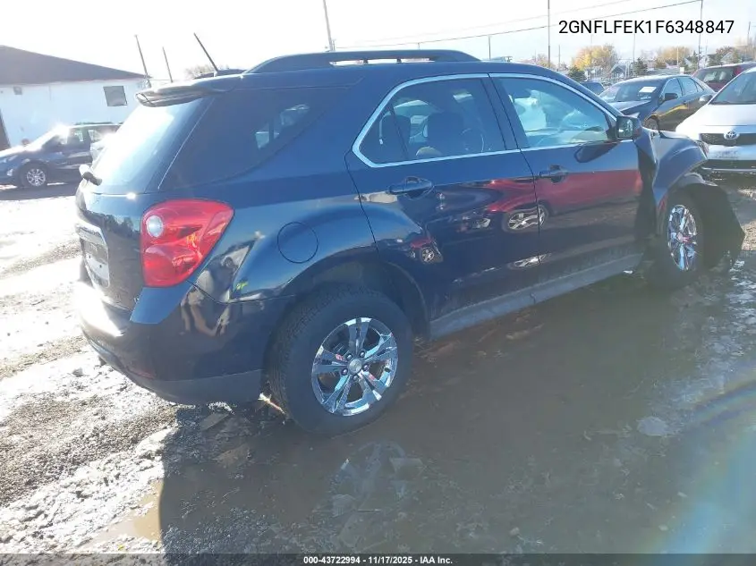 2GNFLFEK1F6348847 2015 Chevrolet Equinox 1Lt