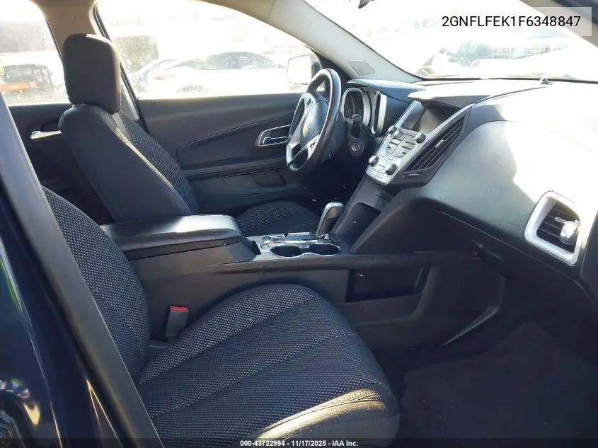 2GNFLFEK1F6348847 2015 Chevrolet Equinox 1Lt