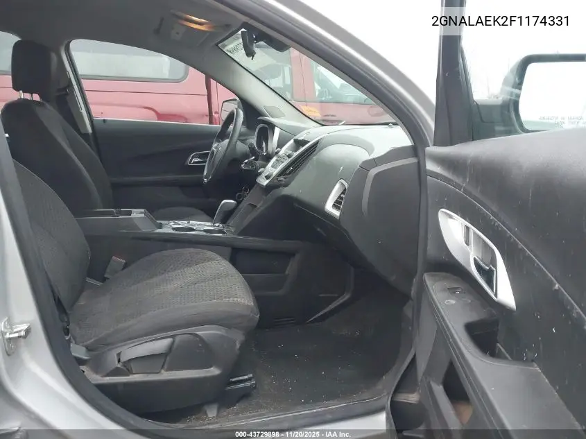 2GNALAEK2F1174331 2015 Chevrolet Equinox Ls