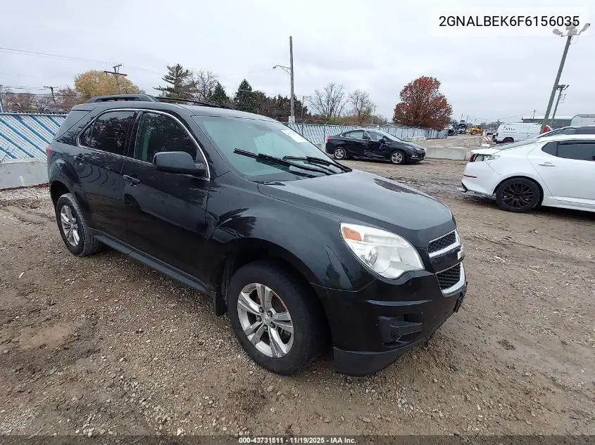 2GNALBEK6F6156035 2015 Chevrolet Equinox 1Lt