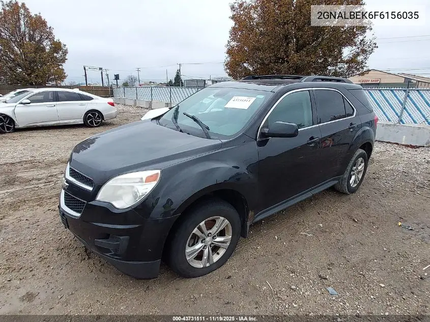 2GNALBEK6F6156035 2015 Chevrolet Equinox 1Lt