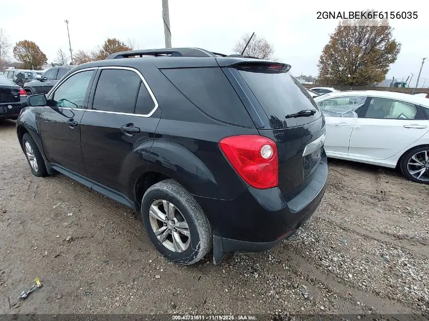 2GNALBEK6F6156035 2015 Chevrolet Equinox 1Lt