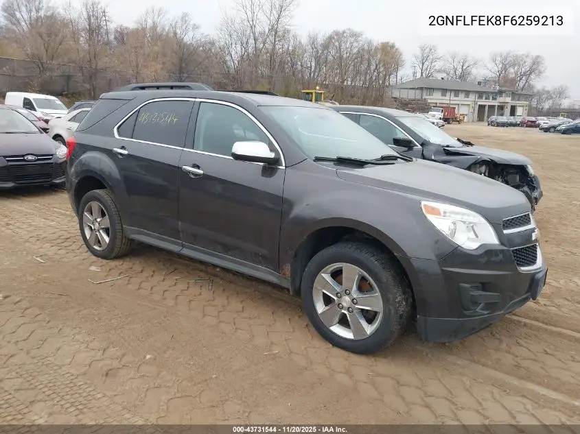 2GNFLFEK8F6259213 2015 Chevrolet Equinox 1Lt