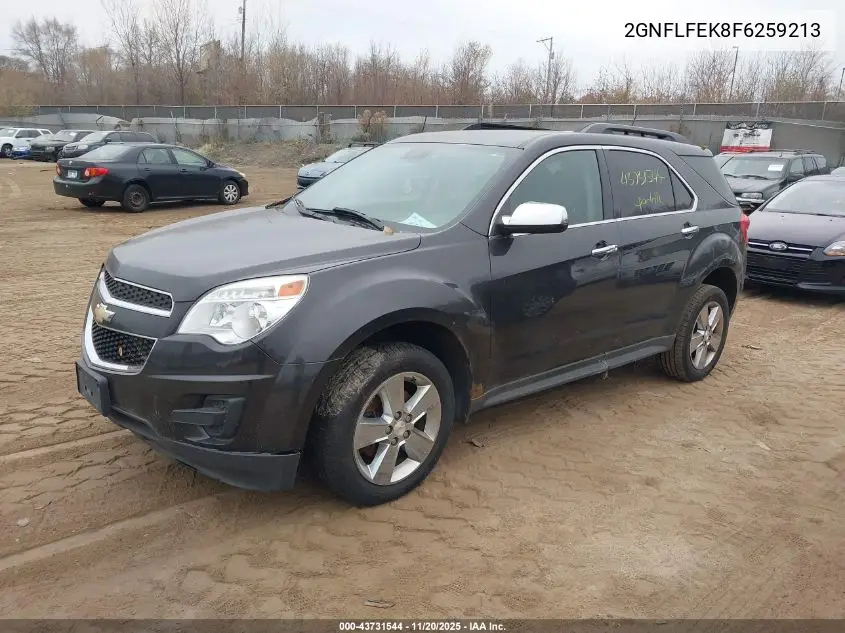 2GNFLFEK8F6259213 2015 Chevrolet Equinox 1Lt